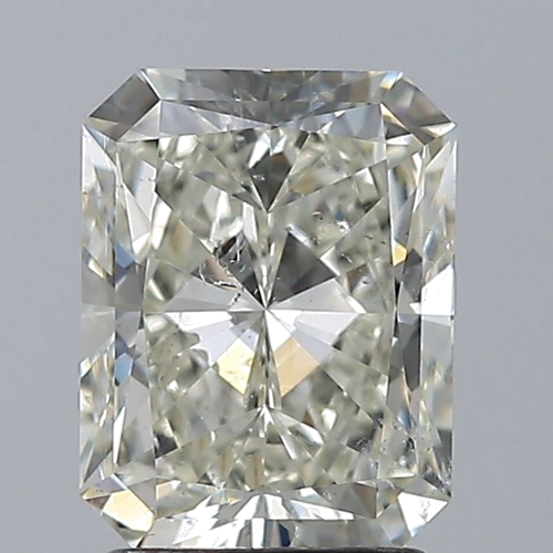 2.01 carat K-SI2 Natūralus Radiant Deimantas (1)