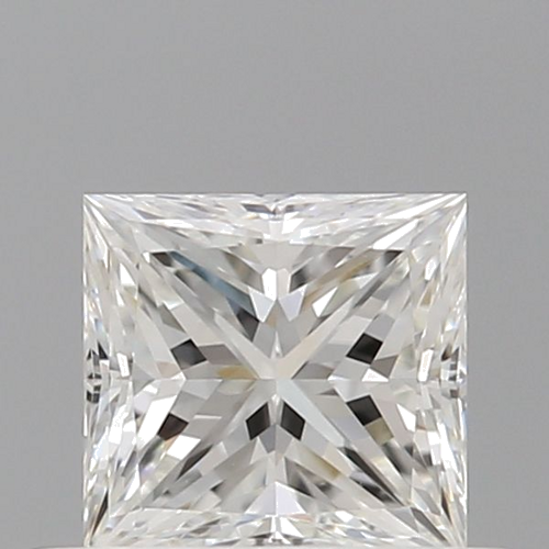 0.5 carat G-VVS2 Natūralus Princess Deimantas (1)