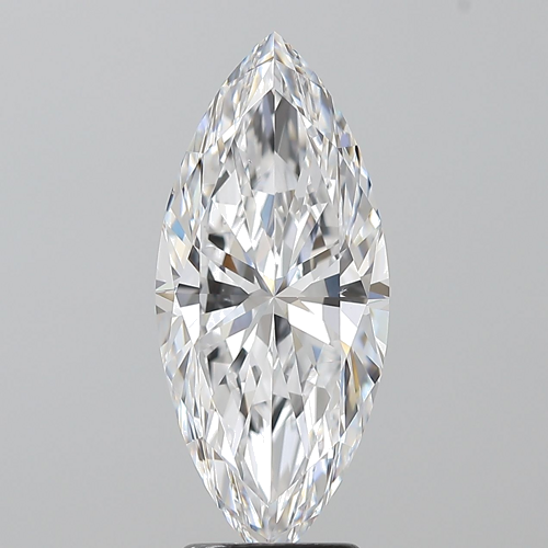 3.5 carat D-VS2 Natūralus Marquise Deimantas (1)