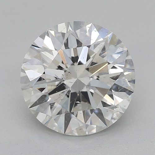 1.7 carat I-SI2 Excellent cut Natūralus Round Deimantas (1)