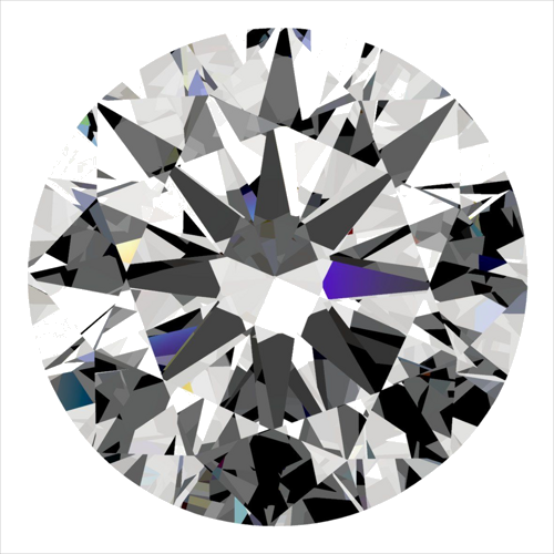 0.3 carat G-VVS1 Very Good cut Natūralus Round Deimantas (1)