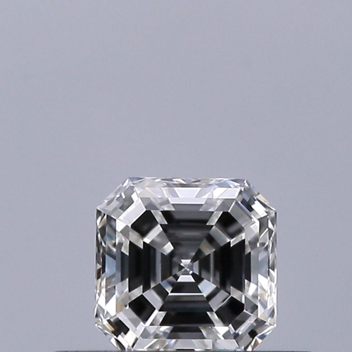 0.32 carat F-VVS1 Natūralus Asscher Deimantas (1)