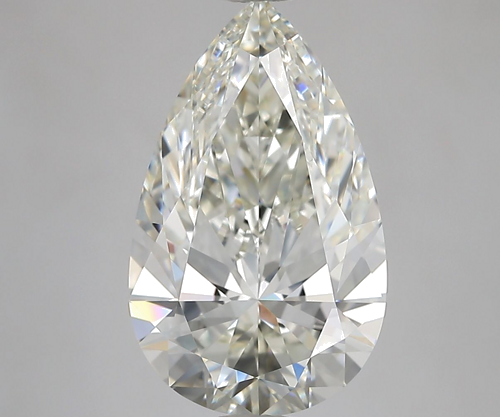 4.03 carat I-IF Natūralus Pear Deimantas (1)