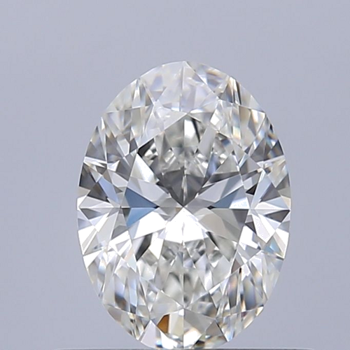 0.6 carat G-VVS1 Natūralus Oval Deimantas (1)