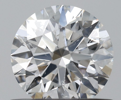 0.54 carat E-SI2 Excellent cut Natūralus Round Deimantas (1)