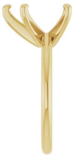 Sužadėtuvių Žiedas „Solitaire“ 585 Geltonojo Aukso Pear Shape 12mm x 8mm (4)