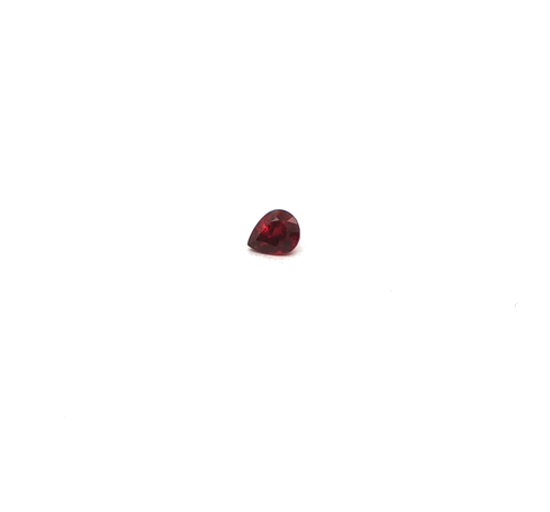 0.47 carat RED Pear Rubinas (1)