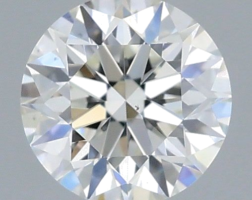 0.35 carat I-VS2 Excellent cut Natūralus Round Deimantas (1)