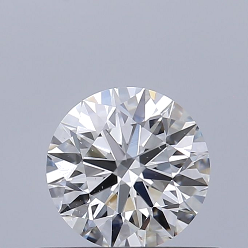 0.52 carat F-SI1 Excellent cut Natūralus Round Deimantas (1)