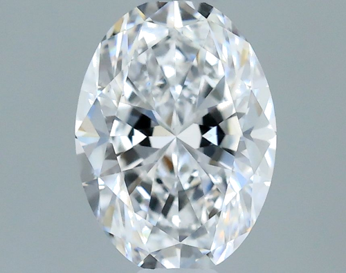 0.5 carat D-VS1 Natūralus Oval Deimantas (1)