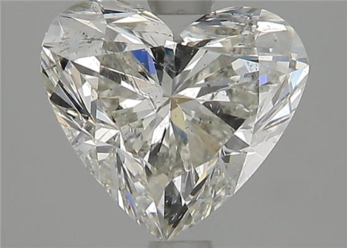 1.8 carat I-SI2 Natūralus Heart Deimantas (1)