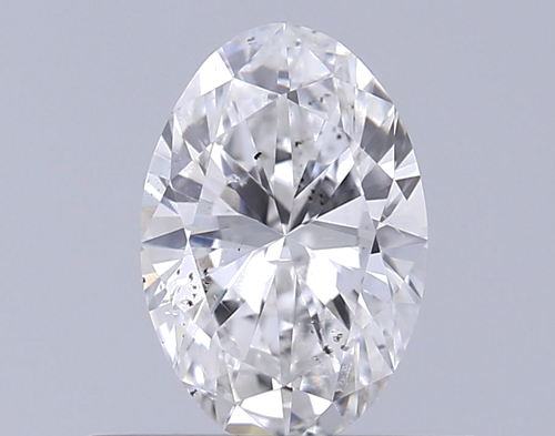 0.49 carat F-SI1 Natūralus Oval Deimantas (1)