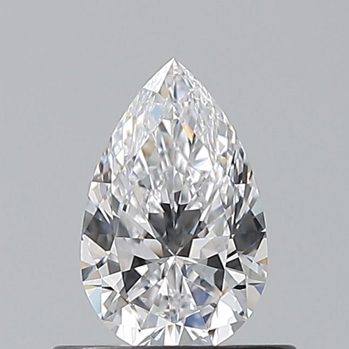 0.5 carat D-VVS2 Natūralus Pear Deimantas (1)