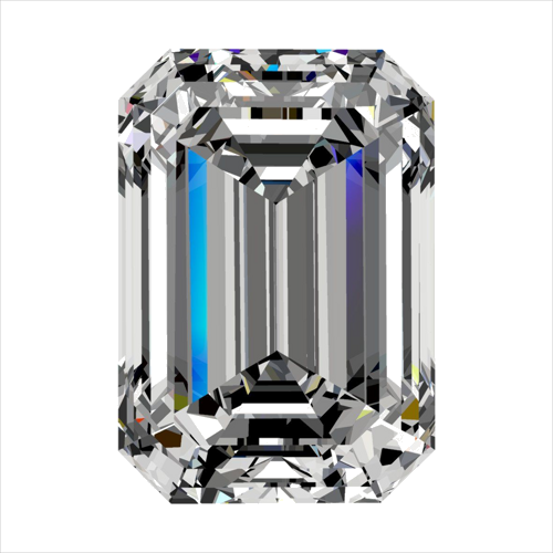 0.4 carat I-VS1 Natūralus Emerald Deimantas (1)