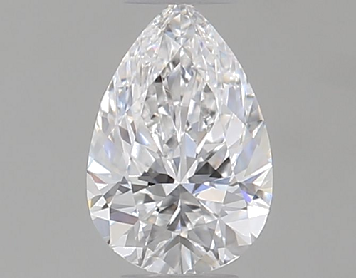 0.3 carat E-VVS2 Natūralus Pear Deimantas (1)