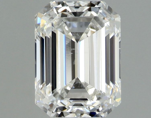 0.39 carat F-SI1 Natūralus Emerald Deimantas (1)