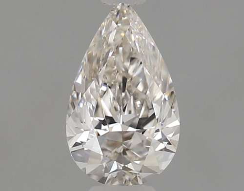 0.55 carat J-IF Natūralus Pear Deimantas (1)