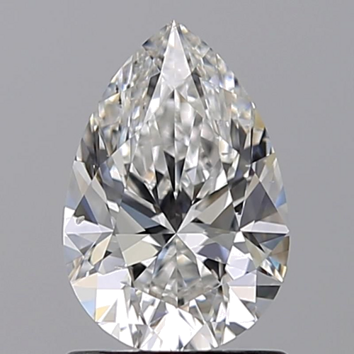 1.01 carat E-SI1 Natūralus Pear Deimantas (1)