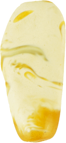 0,85 g Gintaro grynuolis su inkliuzu (1)