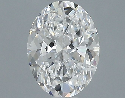 0.5 carat D-VVS2 Natūralus Oval Deimantas (1)
