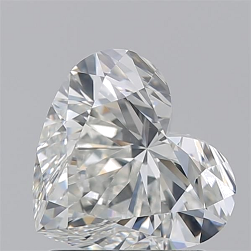 1.53 carat H-VS1 Natūralus Heart Deimantas (1)