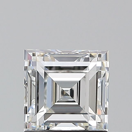 1.01 carat F-VS2 Natūralus Square Radiant Deimantas (1)