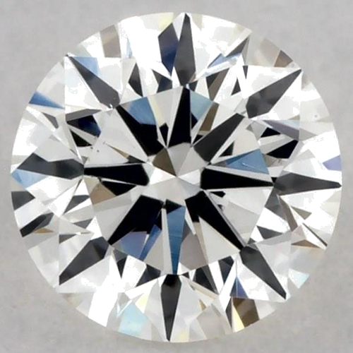 0.26 carat I-VS2 Very Good cut Natūralus Round Deimantas (1)