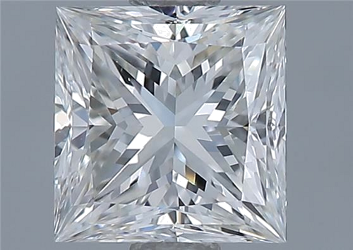 0.9 carat H-VS2 Natūralus Princess Deimantas (1)