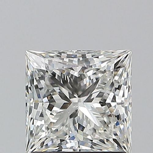 1.2 carat H-SI1 Natūralus Princess Deimantas (1)