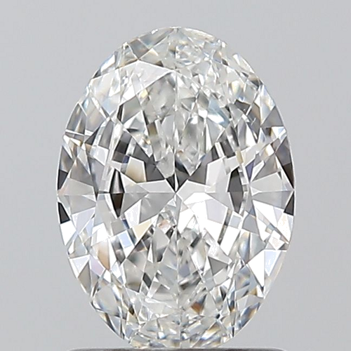 1.0 carat F-VS1 Natūralus Oval Deimantas (1)