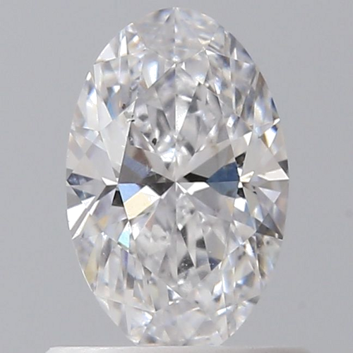 0.7 carat D-SI2 Natūralus Oval Deimantas (1)