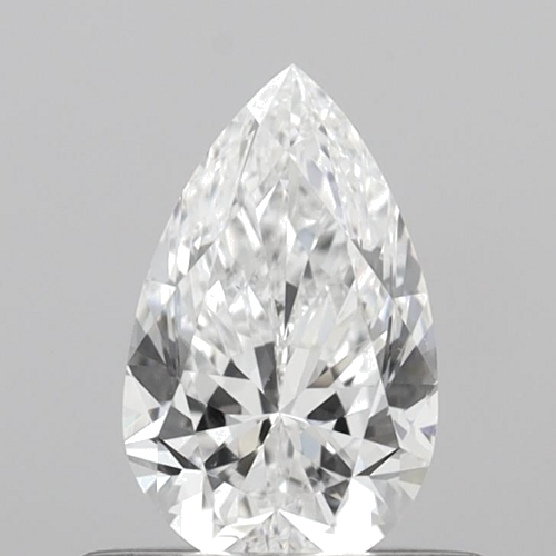 0.54 carat D-VS2 Natūralus Pear Deimantas (1)