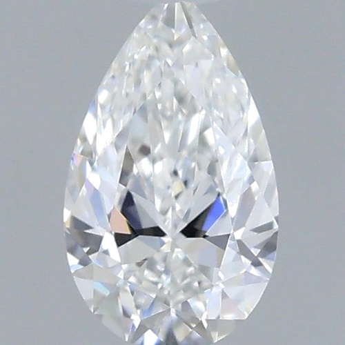 0.3 carat F-SI1 Natūralus Pear Deimantas (1)