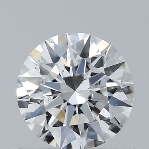 0.51 carat F-SI2 Excellent cut Natūralus Round Deimantas (1)