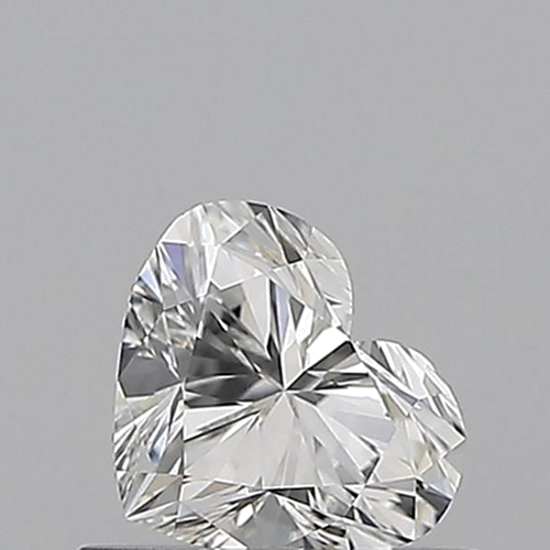 0.52 carat G-VVS2 Natūralus Heart Deimantas (1)