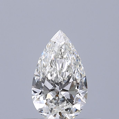 0.32 carat F-IF Natūralus Pear Deimantas (1)