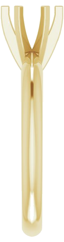 Sužadėtuvių Žiedas „Lightweight Solitaire“ 14k yellow gold Round 5.7mm x 6mm (4)