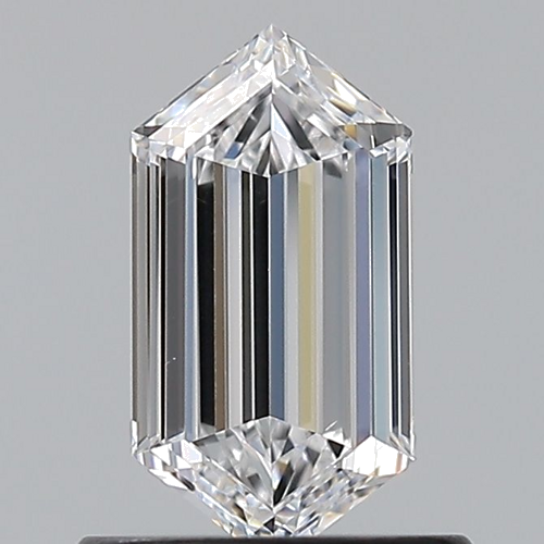 0.7 carat D-VS2 Natūralus Hexagonal Deimantas (1)
