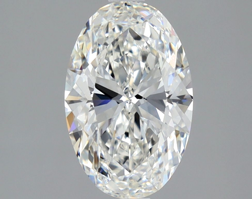 1.7 carat G-VVS2 Natūralus Oval Deimantas (1)