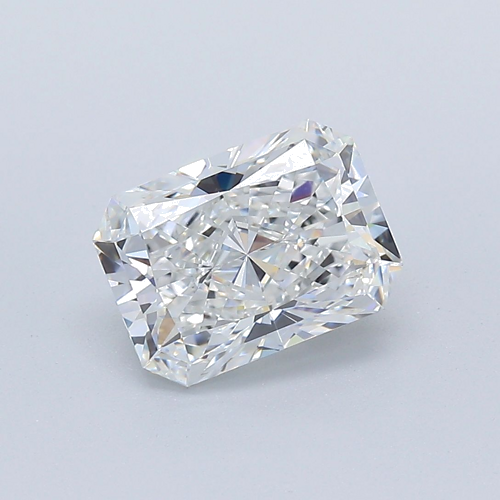 2.02 carat F-SI1 Natūralus Radiant Deimantas (1)