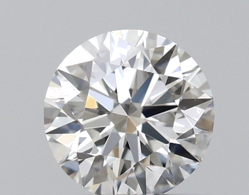 0.43 carat F-VVS2 Excellent cut Natūralus Round Deimantas (1)
