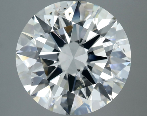 5.06 carat K-SI2 Excellent cut Natūralus Round Deimantas (1)