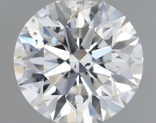 0.53 carat H-SI1 Excellent cut Natūralus Round Deimantas (1)