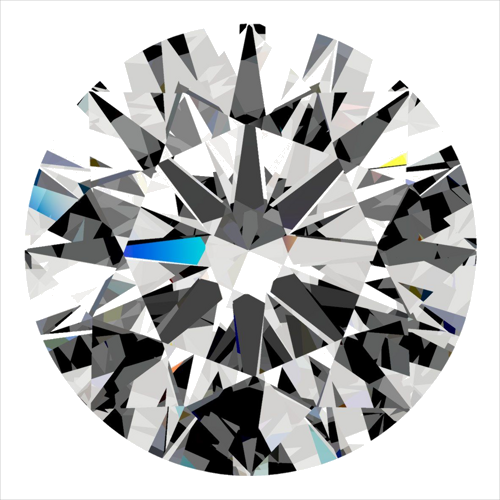 0.33 carat D-VS1 Excellent cut Natūralus Round Deimantas (1)