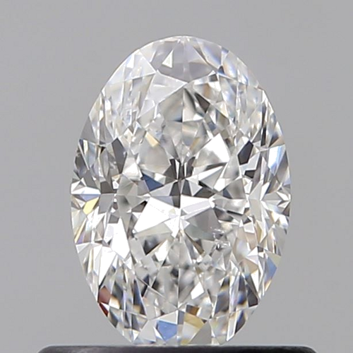 0.6 carat E-SI1 Natūralus Oval Deimantas (1)