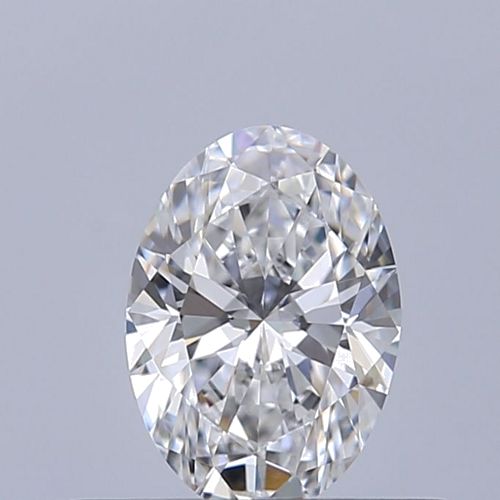 0.41 carat D-VVS1 Natūralus Oval Deimantas (1)