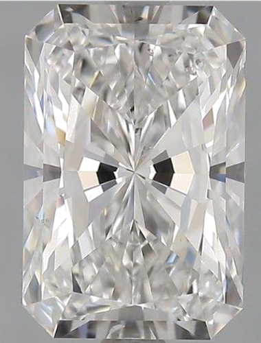 2.5 carat E-SI1 Natūralus Radiant Deimantas (1)