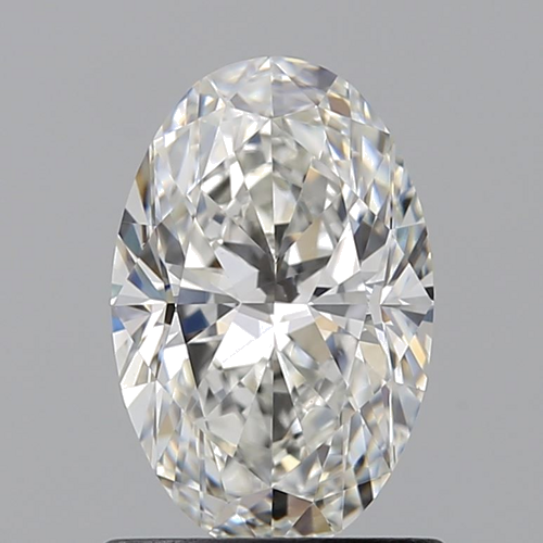 1.01 carat G-VS1 Natūralus Oval Deimantas (1)