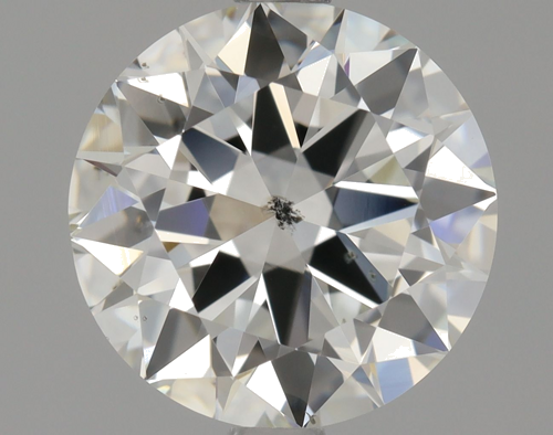 2.01 carat I-SI2 Excellent cut Natūralus Round Deimantas (1)
