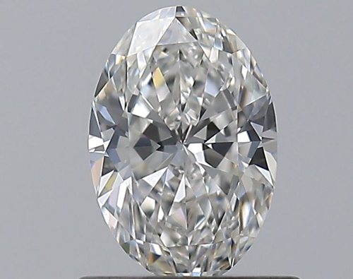 0.61 carat G-VVS2 Natūralus Oval Deimantas (1)